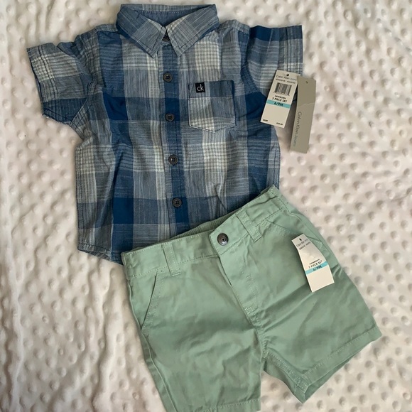 Calvin Klein Other - NWT CK 2pcs 6-9mons set!